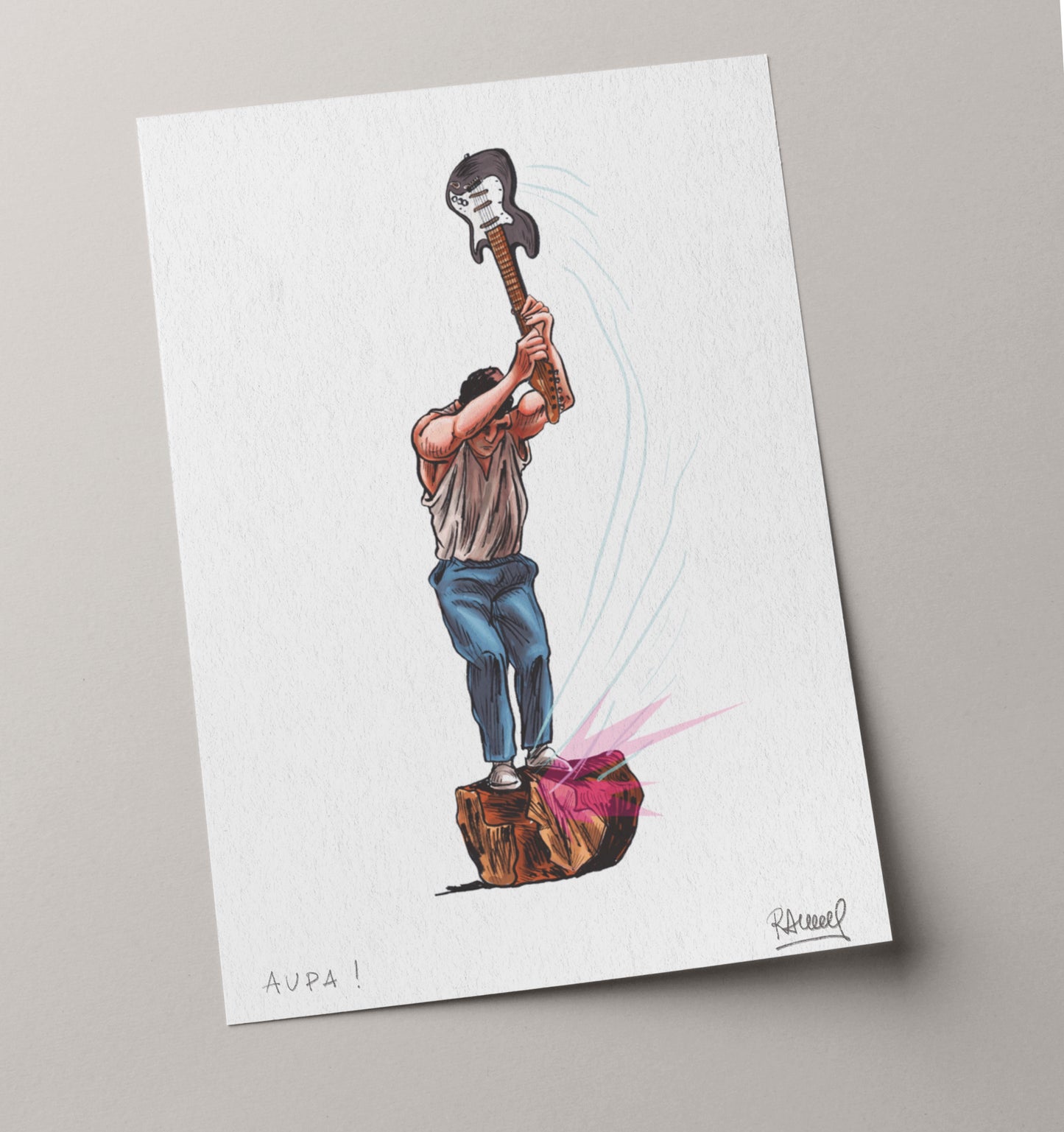 Aizkolari punk lámina