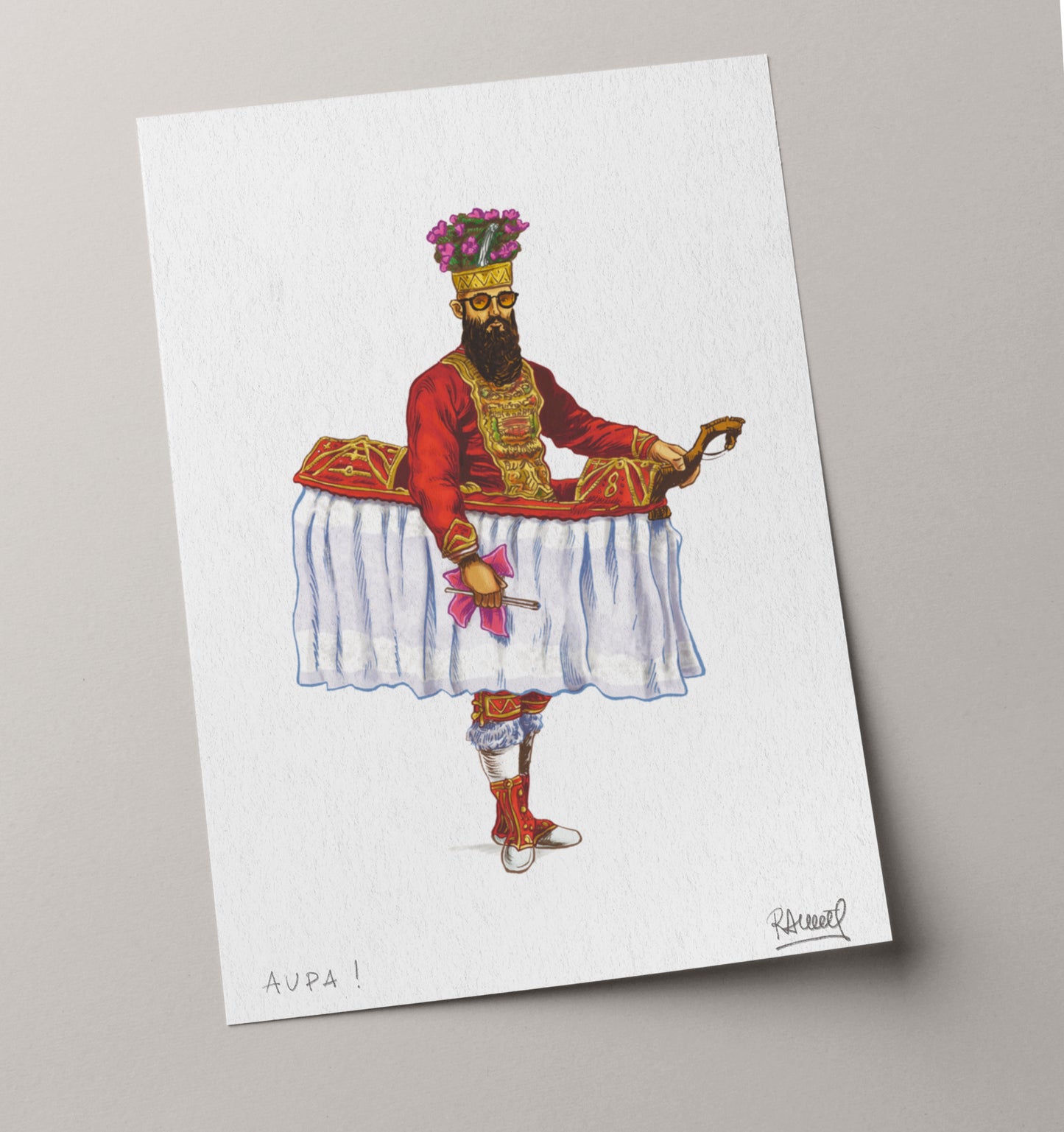 Zaldiko hipster lámina